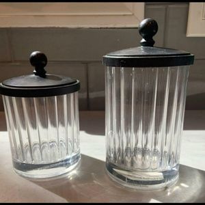 * Restoration Hardware Lidded Jars
